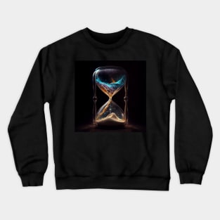 Universe in an hour glass Crewneck Sweatshirt